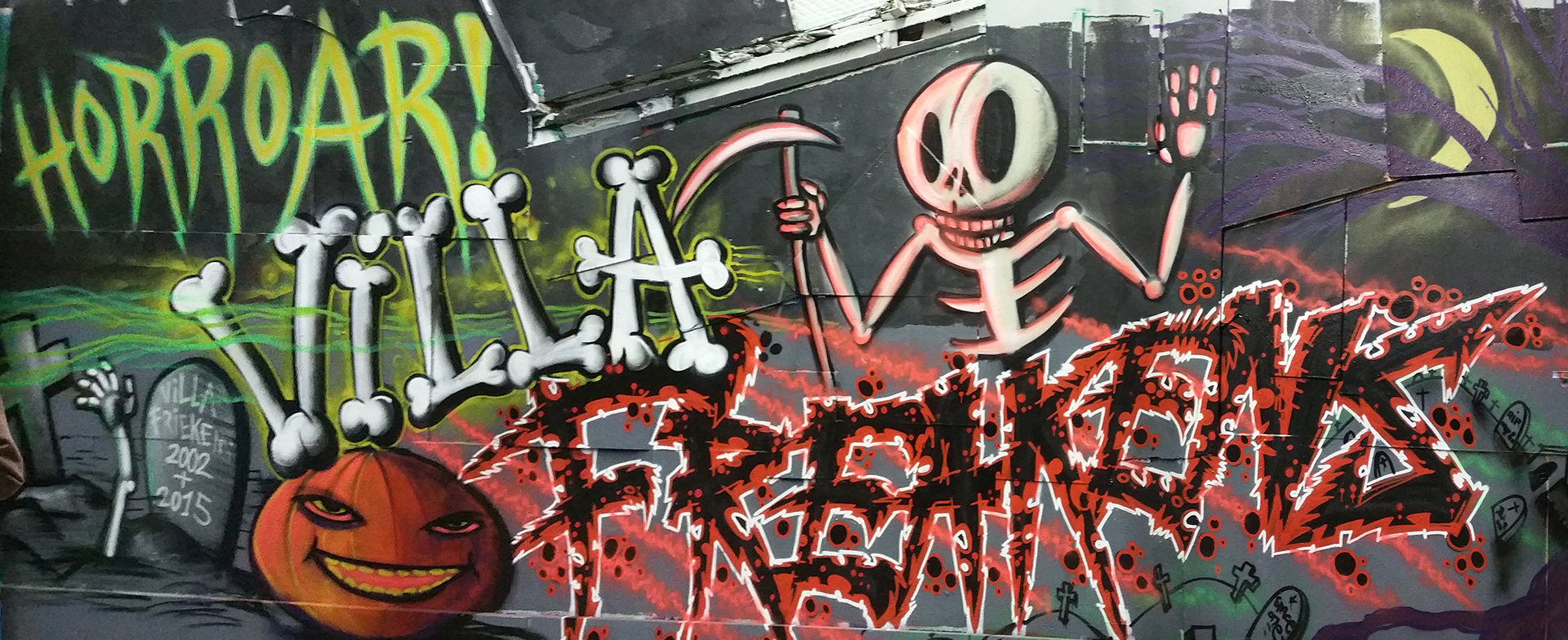 Helloween graffiti